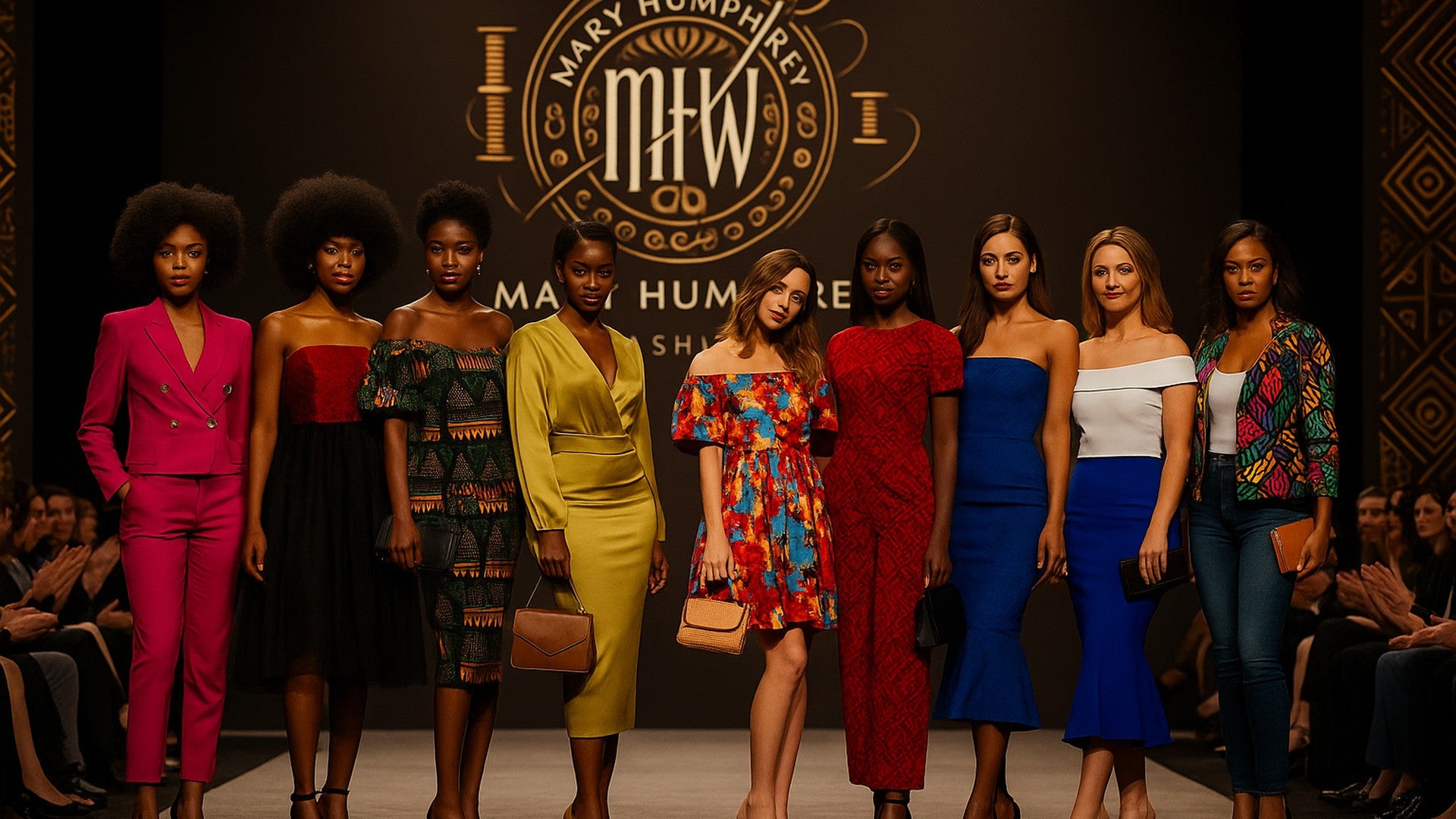Runway at Mary Humphrey Fashion